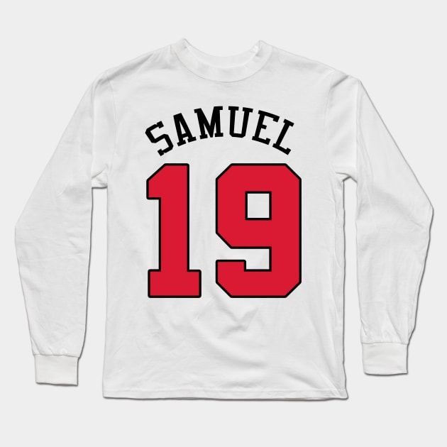 Deebo Samuel 49ers Long Sleeve T-Shirt by Cabello's